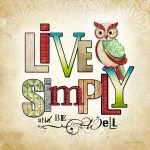 BBOw028 Live Simply Owl