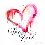 CS018 True Love Red Heart